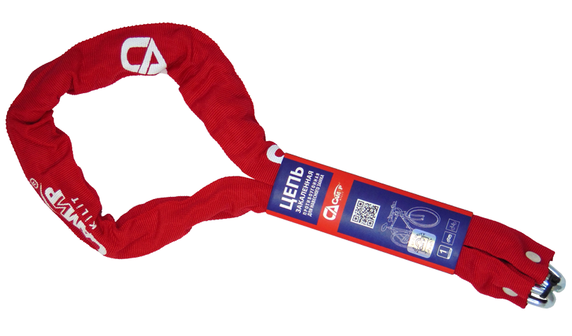 Цепь противоугонная САМИР PD-760-100CM-RED Цепь противоугонная САМИР PD-760-100CM-RED