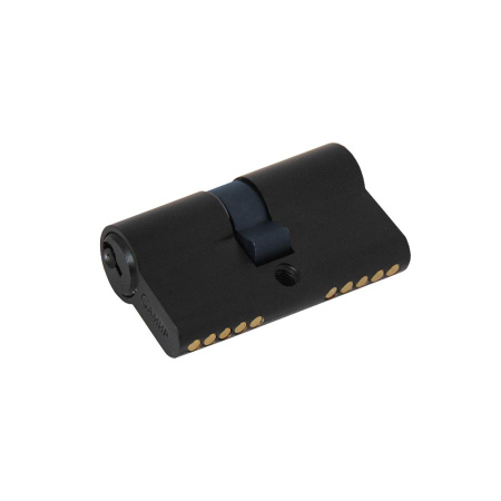 Цилиндровый механизм N60, тип: кл.-кл., 5 анг. кл., цвет: черный (BN), Самир-Цинк