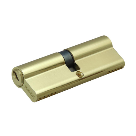 Цилиндровый механизм N100, тип: кл.-кл., 5 анг. кл., цвет: пол. латунь (PB), Мистер Босс