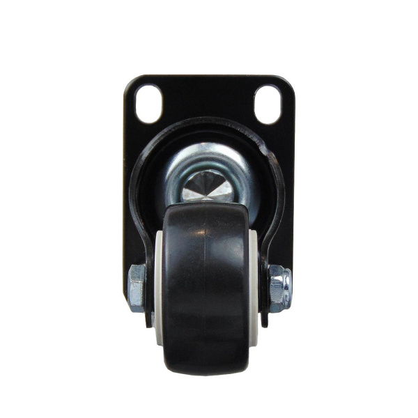 Колесо на платформе, модель 803, 38 мм, черное