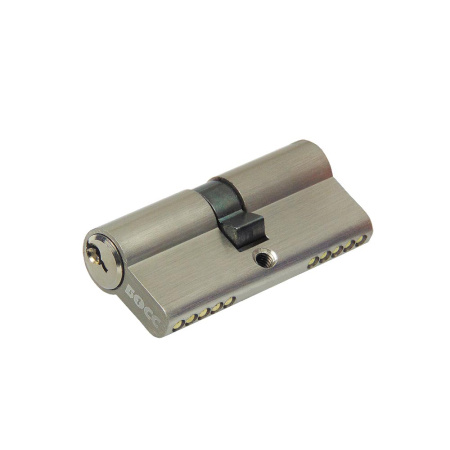 Цилиндровый механизм N70, тип: кл.-кл., 5 анг. кл., цвет: мат. никель (SN), Мистер Босс