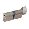 Цилиндровый механизм CW90, тип: кл.-верт., 5 перфо кл., цвет: мат. никель (SN), Мистер Босс