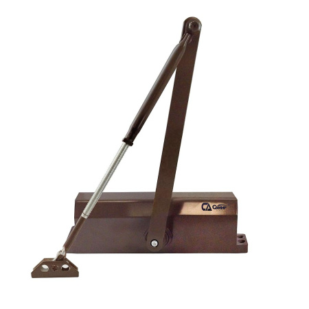 Дверной доводчик D180, цвет коричневый (BR), САМИР