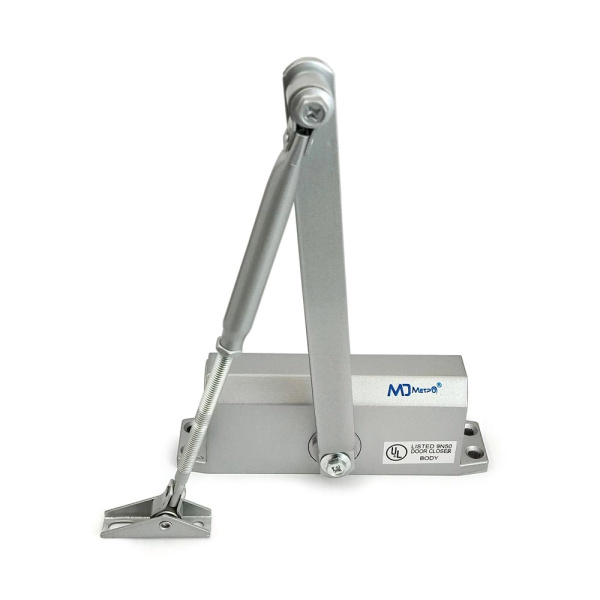 Дверной доводчик D50, цвет серебро (SL), МЕТРО