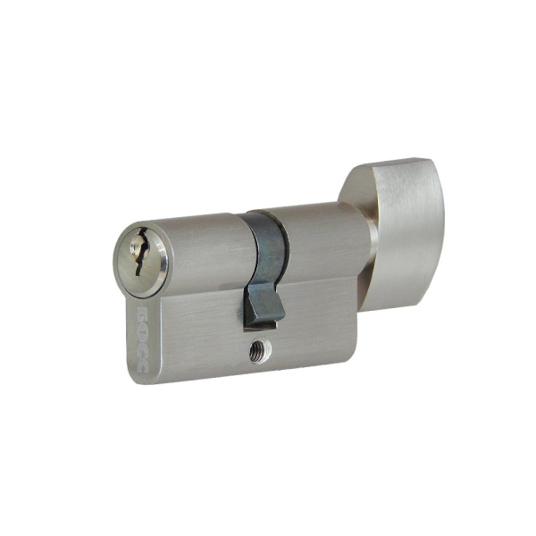 Цилиндровый механизм NW60, тип: кл.-верт., 5 анг. кл., цвет: мат. никель (SN), Мистер Босс