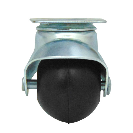 Колесо на платформе, модель 900, 40 мм, черное