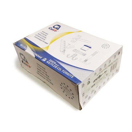 Шпингалет овальный, модель 905-B, цвет пол. латунь (PB)