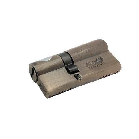 Цилиндровый механизм C80 (35/45), тип: кл.-кл., 5 перфо кл., цвет: ант. бронза (AB), Самир-Латунь