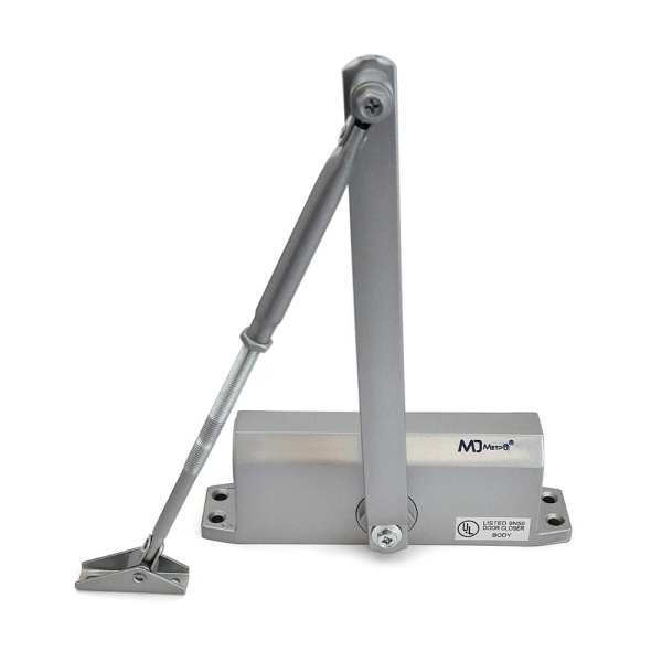 Дверной доводчик D100, цвет серебро (SL), МЕТРО