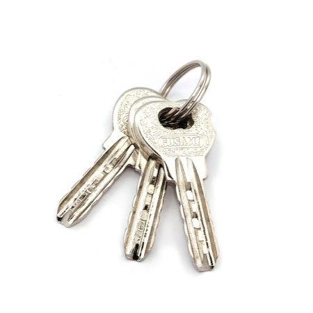 Навесной замок 50, 3 перфо ключа