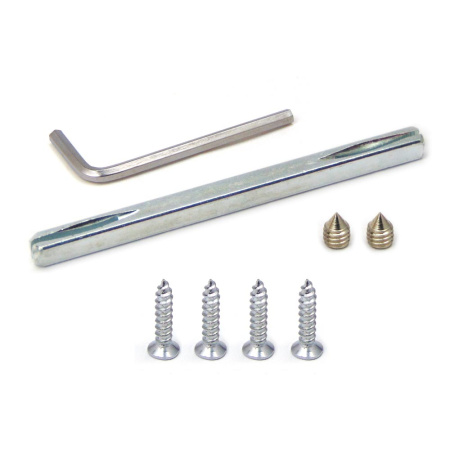 Дверной замок ЗВ4-55 102 (аналог Зенит), цвет мат. никель (SN)