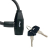 Навесной замок тросовый PD-81 длина 80 см, 2 анг. ключа, Самир Kilit