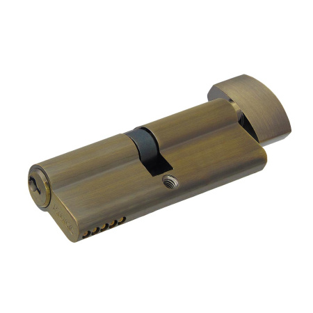 Цилиндровый механизм NW90, тип: кл.-верт., 5 анг. кл., цвет: ант. бронза (AB), Мистер Босс