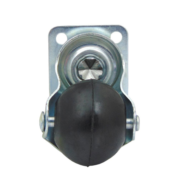 Колесо на платформе, модель 900, 40 мм, черное