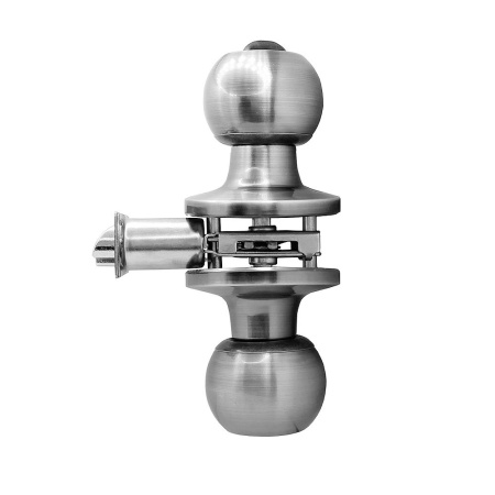 Дверные ручки кнобы, под кл.-кл., модель 6072-ET, цвет пол. латунь (PB), САМИР