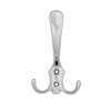 Мебельный крючок 3-рожковый, модель 702, цвет пол. хром (CP)