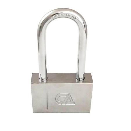 Навесной замок 80, 3 фин. ключа, длинная дужка, EXTRA-L