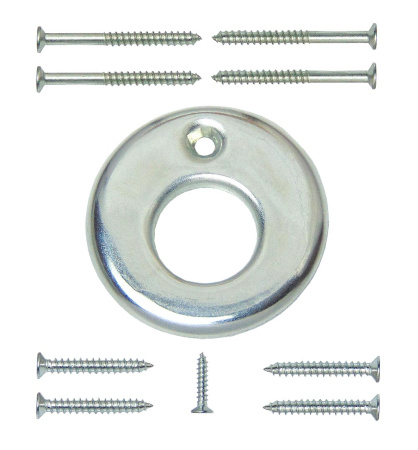 Накладной замок 603 круглые ригели, 3 анг. ключа 