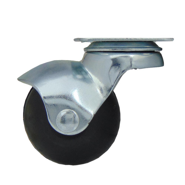 Колесо на платформе, модель 900, 40 мм, черное