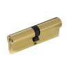 Цилиндровый механизм N100, тип: кл.-кл., 5 анг. кл., цвет: пол. латунь (PB), Самир-Цинк