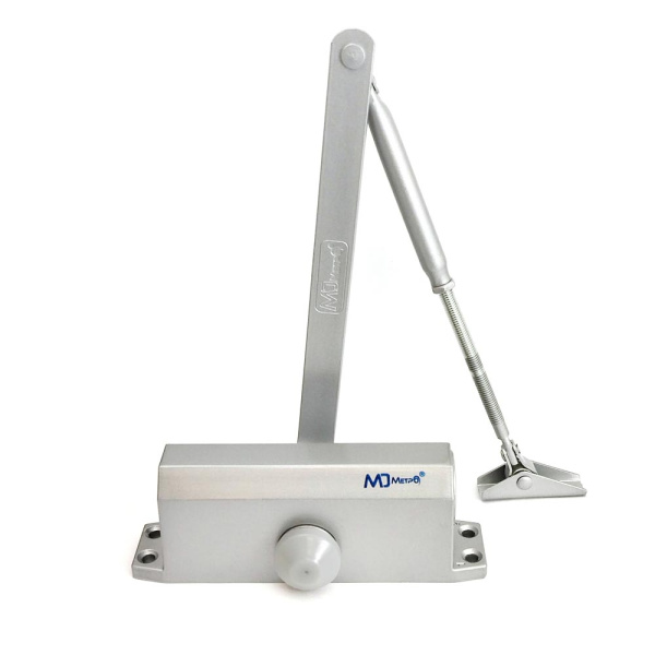 Дверной доводчик D50, цвет серебро (SL), МЕТРО