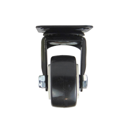 Колесо на платформе, модель 803, 38 мм, черное