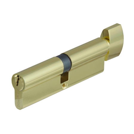 Цилиндровый механизм NW90, тип: кл.-верт., 5 анг. кл., цвет: пол. латунь (PB), Мистер Босс