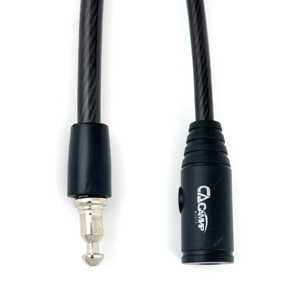 Навесной замок тросовый PD-80 длина 35 см, 3 анг. ключа, Самир Kilit