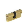 Цилиндровый механизм N70, тип: кл.-кл., 5 анг. кл., цвет: пол. латунь (PB), Самир-Цинк