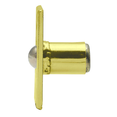 Дверная защелка шариковая, модель 588B, цвет пол. латунь (PB)