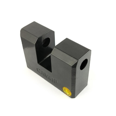 Навесной замок ВС2-3А2 гаражный с прямой дужкой 90, 3 фин. ключа, усиленный, Самир Kilit