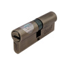 Цилиндровый механизм C80, тип: кл.-кл., 5 перфо кл., цвет: ант. бронза (AB), Самир-Латунь
