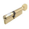 Цилиндровый механизм CW110, тип: кл.-верт., 5 перфо кл., цвет: пол. латунь (PB), Самир-Латунь