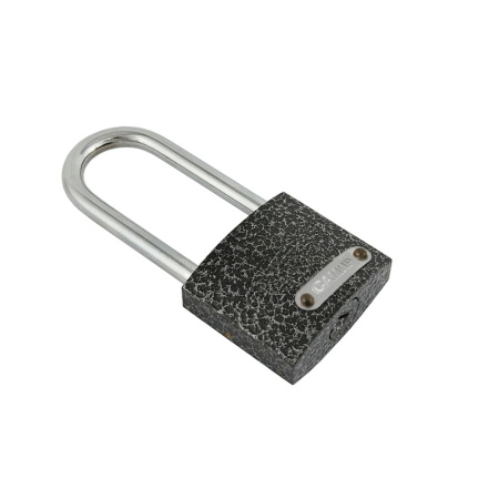 Навесной замок 50, 3 анг. ключа, длинная дужка, PLP-L