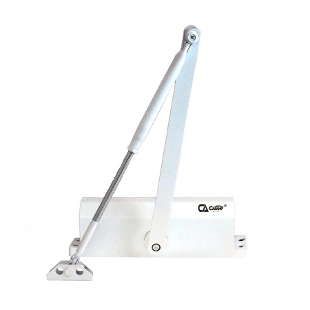 Дверной доводчик D140, цвет белый (WW), САМИР