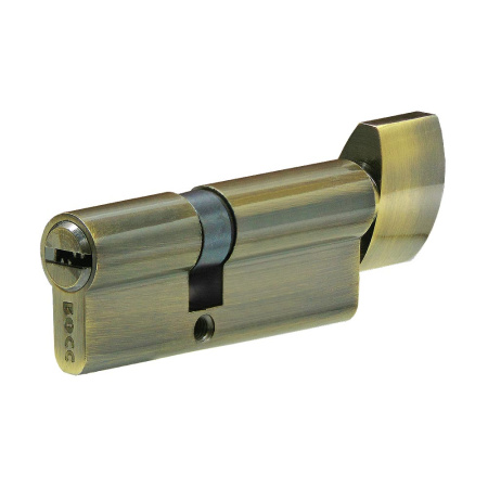 Цилиндровый механизм CW80 (35/45), тип: кл.-верт., 5 перфо кл., цвет: ант. бронза (AB), Мистер Босс