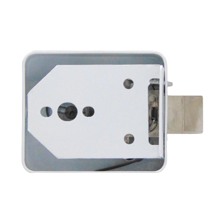 Накладной замок Самир Kilit 806 модель ШО-40 с поворотной ручкой, универсальный, фин.ключ (аналог Барановичи)