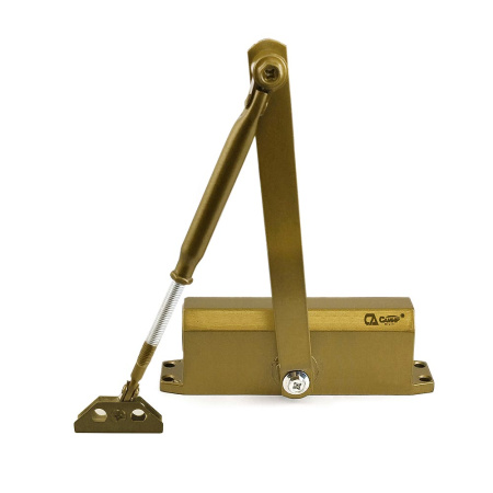 Дверной доводчик D120, цвет шампань (SH), САМИР