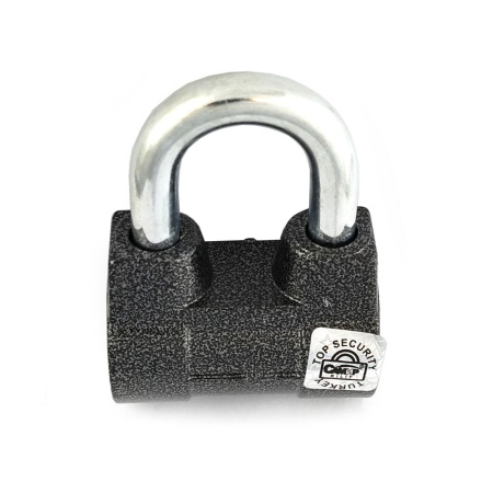 Навесной замок ВС2-4А горизонтальный 55, 3 фин. ключа, Самир Kilit