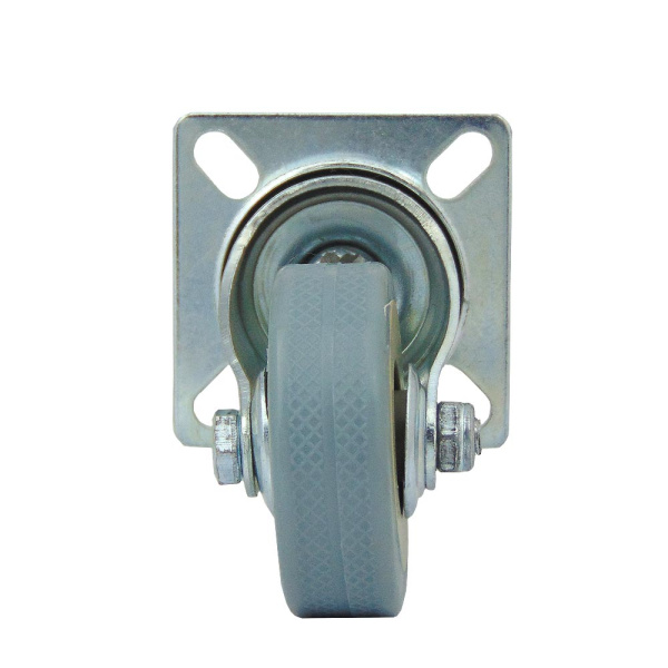 Колесо на платформе, модель 902, 50 мм, серое