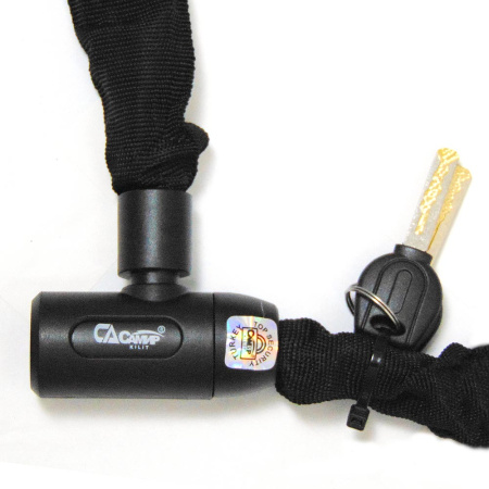 Замок навесной с цепью САМИР PD-759-100CM