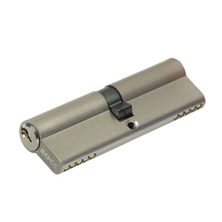 Цилиндровый механизм N100, тип: кл.-кл., 5 анг. кл., цвет: мат. никель (SN), Мистер Босс