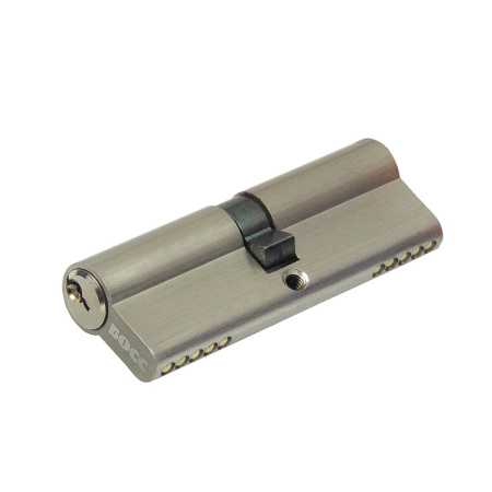 Цилиндровый механизм N90, тип: кл.-кл., 5 анг. кл., цвет: мат. никель (SN), Мистер Босс