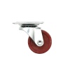 Колесо на платформе, модель 802, 32 мм, бордовое