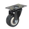Колесо на платформе, модель 803, 50 мм, черное