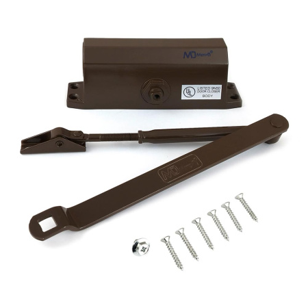 Дверной доводчик D50, цвет коричневый (BR), МЕТРО