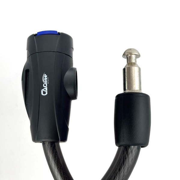 Навесной замок тросовый PD-84 длина 100 см, 3 перфо, Самир Kilit