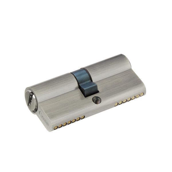 Цилиндровый механизм C70, тип: кл.-кл., 5 перфо кл., цвет: мат. никель (SN), Самир-Цинк