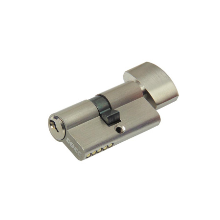 Цилиндровый механизм NW60, тип: кл.-верт., 5 анг. кл., цвет: мат. никель (SN), Мистер Босс