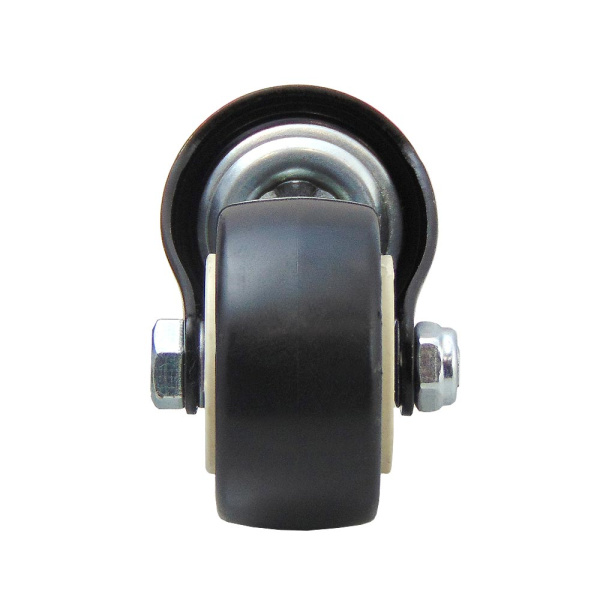 Колесо на шпильке, модель 803, 38 мм, черное